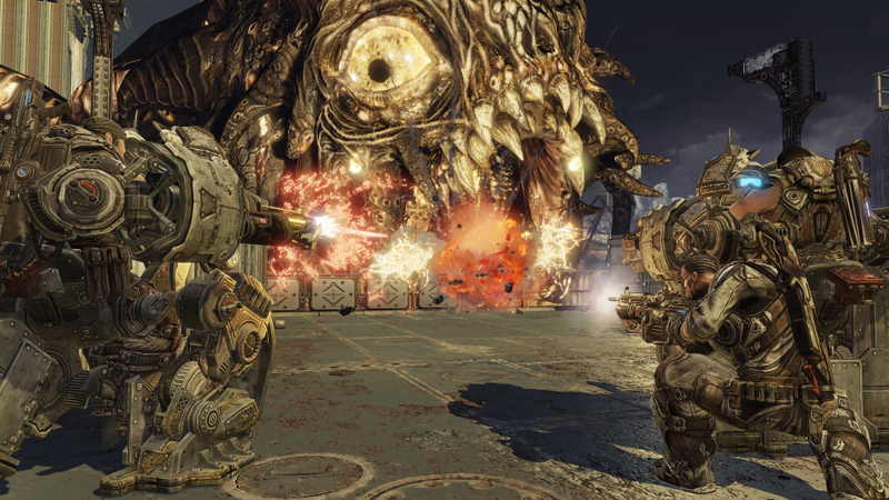 Illustration for article titled Brown Badasses Are Back: A Boatload of Gears of War 3 Campaign Screens